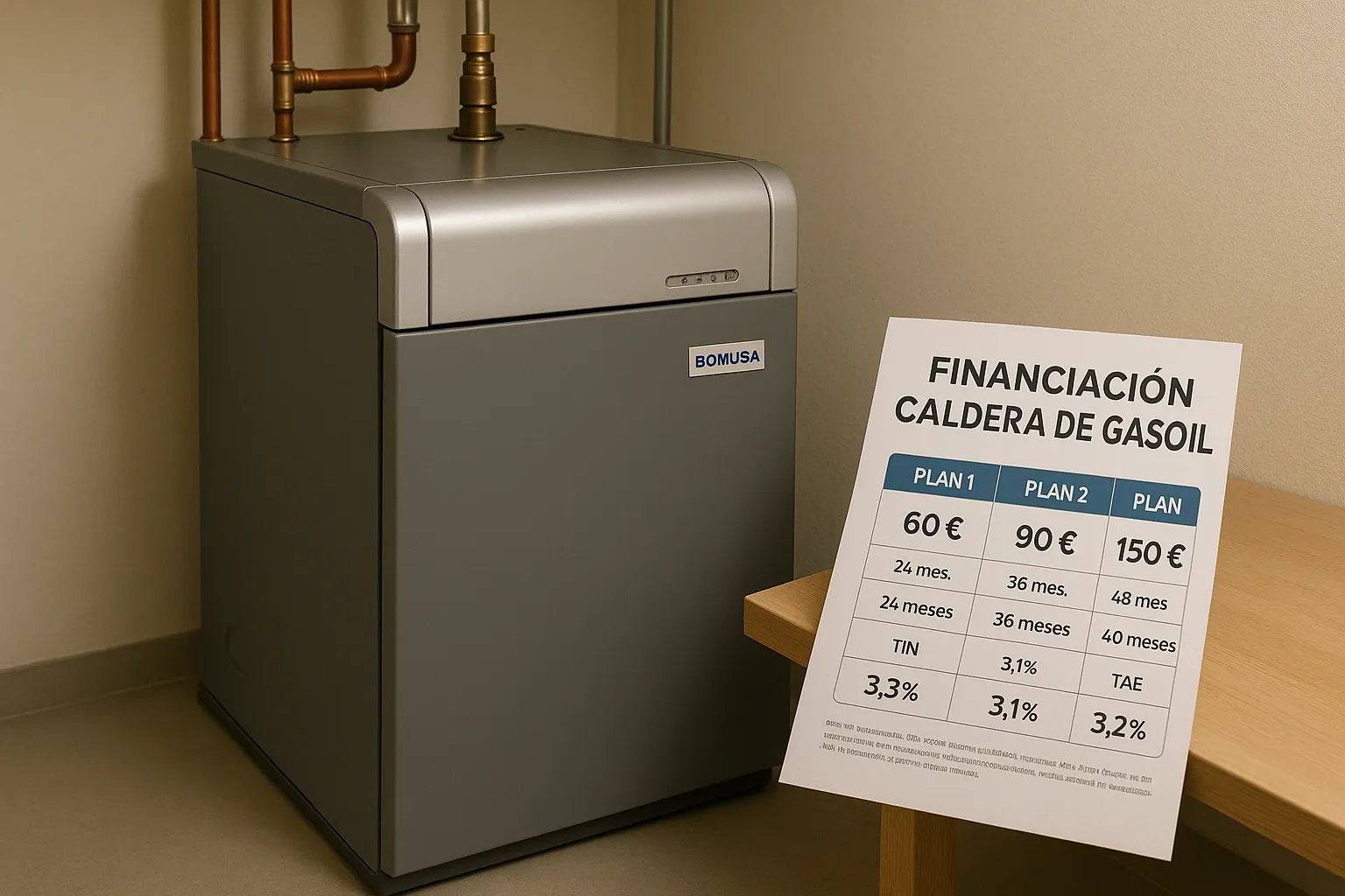 Financiación a tu Medida: Instala tu Caldera de Gasoil Fácil y Rápido