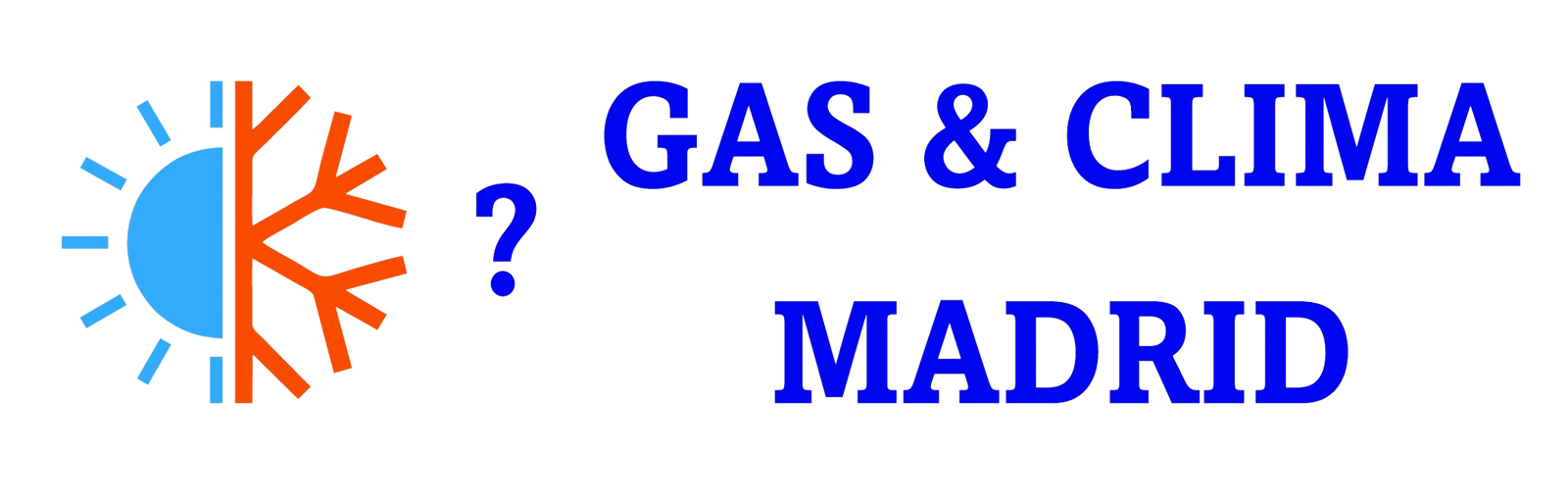 Logo de Gas & Clima Madrid - Especialistas en servicios de cimatización y calefacción