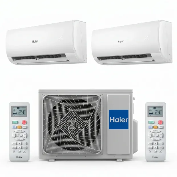 MULTISPLIT HAIER 2X1 PERLA PREMIUM 2U50S2SM1FA-3