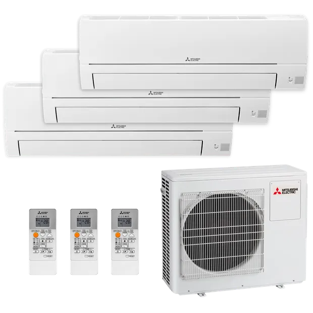 MULTISPLIT MITSUBISHI 3x1 MSZ-3HA50VF