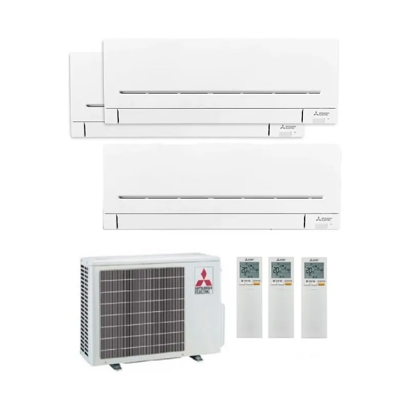 MULTISPLIT MITSUBISHI 3x1 MSZ-3F54VF