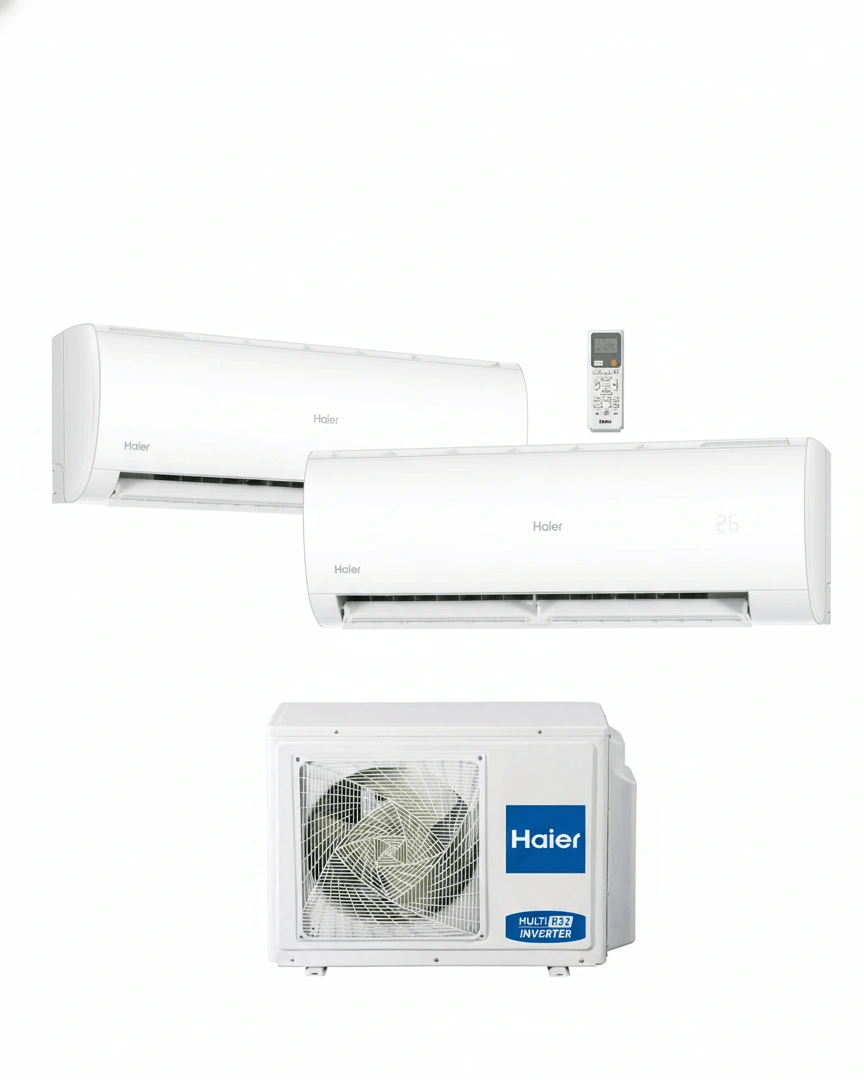 Imagen 1 del producto - MULTISPLIT HAIER 2X1 PERLA PREMIUM 2U50S2SM1FA-3