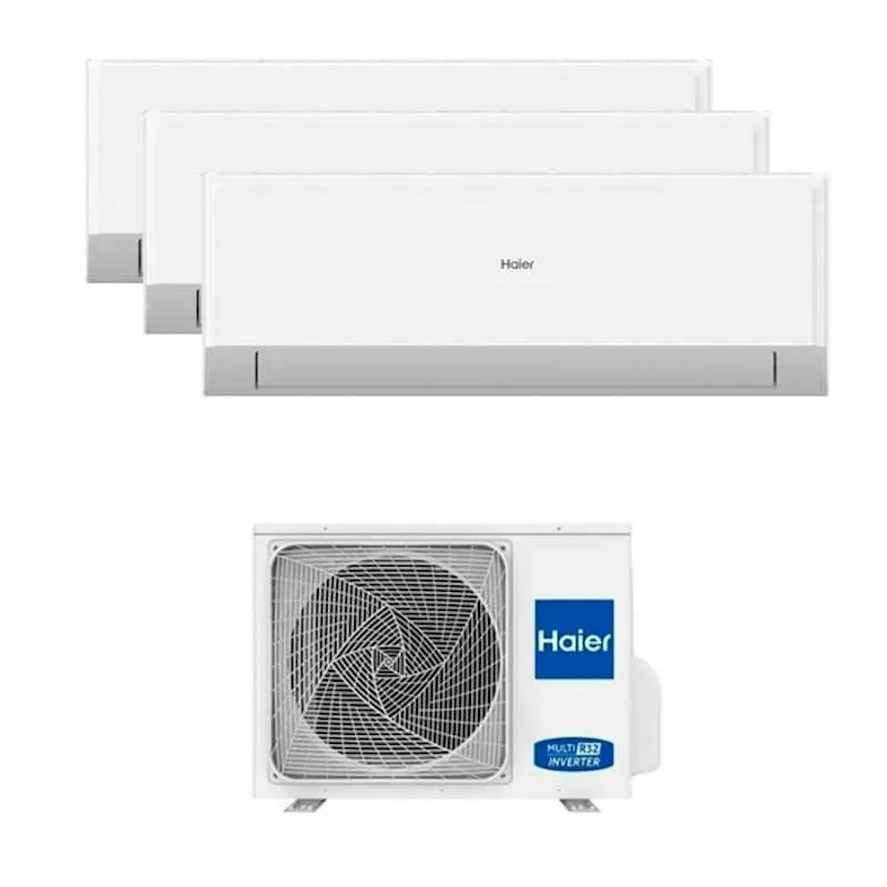 Imagen 1 del producto - MULTISPLIT HAIER 3X1 GEOS R+ 3U55S2SR5FA