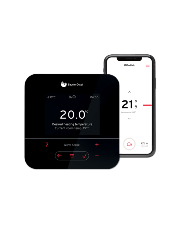 Imagen 1 del producto - TERMOSTATO SAUNIER DUVAL Control MiPro Sense Radio (SRC 720f)