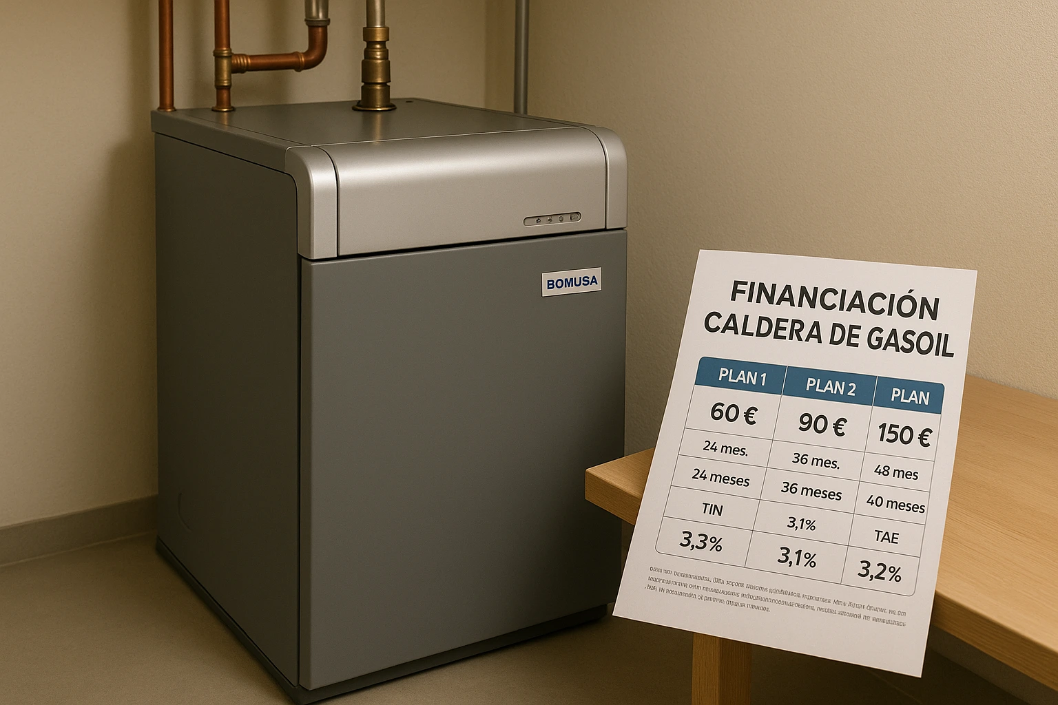 Financiación a tu Medida: Instala tu Caldera de Gasoil Fácil y Rápido con Gas y Clima Madrid